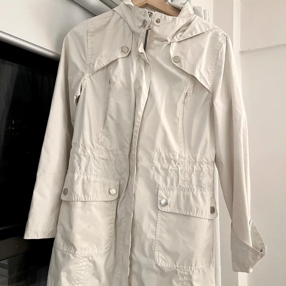 Rain jacket, slim fit